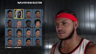 2k22 Current Gen Carmelo Anthony Build and Face Creation [upl. by Ede]