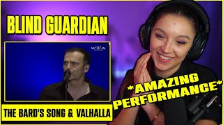 Blind Guardian  The Bards Song amp Valhalla  First Time Reaction [upl. by Akkinahs183]