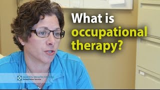 What is occupational therapy [upl. by Akerdnahs]