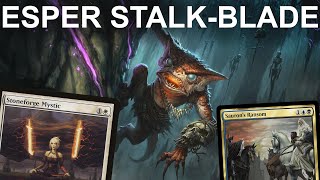 CLASSIC WITH A TWIST Legacy Esper Stoneblade with Stalactite Stalker Orcish Bowmasters MidrangeMTG [upl. by Eladnor401]