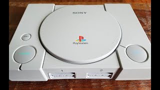 Classic Game Room  PLAYSTATION 1 SCPH7501 review [upl. by Refotsirk334]