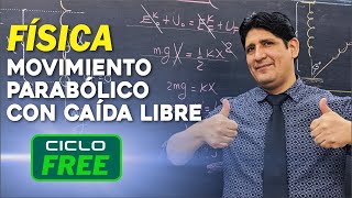 FISICA  Movimiento Parabólico de caída libre CICLO FREE [upl. by Wain]