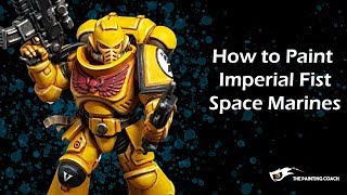 How to Paint Imperial Fists Primaris Space Marines [upl. by Broddy351]