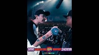 Sinio Round 2 vs Shernansmoothfliptopfliptop [upl. by Kcirb362]