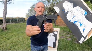 Test de tir rapide avec le Glock 17 Gen5 Paintball [upl. by Annaoi]