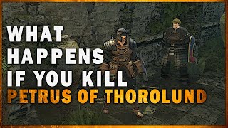 What Happens if you Kill Petrus of Thorolund in Dark Souls Remastered [upl. by Grazia]