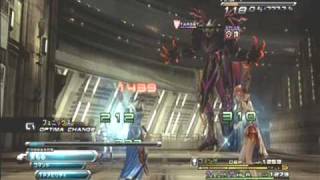 Final Fantasy XIII  Eidolon Bahamut  召喚獣 バハムート [upl. by Dera]