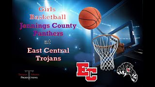 Indiana High School Girls BasketballJennings County High School at East Central High School 2024 [upl. by Eustace]