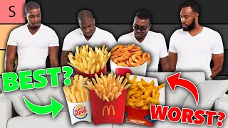 The BEST Fast Food FRIES TIER LIST [upl. by Ainocal]