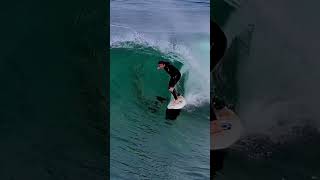 Surfer Makes Surfing Barrels Look Easy Australia surfing surf [upl. by Fabe]