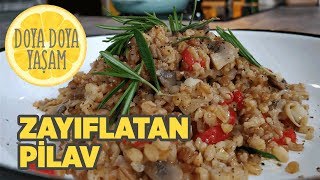 Zayıflatan Pilav  Siyez Buğdaylı Tok Tutan Pilav Yaptık [upl. by Fineberg651]