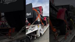 V8 Mack Hauling Two Mack’s At Corning ATHS Show [upl. by Inaniel]