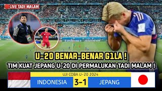 🔴GEMPARKAN ASEAN TADI MALAM  INDONESIA U20 3 VS JEPANG U20 1  Laga Uji Coba U20 2024  Berita [upl. by Nepean]