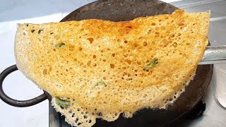 மொறு மொறு காேதுமை ரவா தோசை  தக்காளி பூண்டு சட்னி  Gothumai Rava dosa  Wheat Rava Dosai Chutney [upl. by Llertnov]