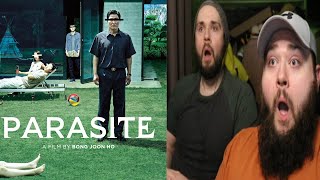 PARASITE 2019 TWIN BROTHERS FIRST TIME WATCHING MOVIE REACTION [upl. by Loralie392]