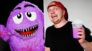 I Hunted Grimace In Real Life [upl. by Nashbar]