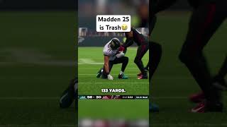 Madden 25 is trash😭😭 madden25 shorts [upl. by Marshall917]