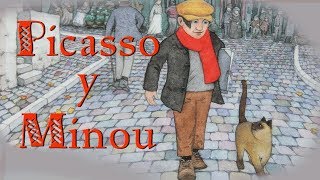 PICASSO Y MINOU  picasso para niños  biografías para niños  cuentos para niños en español [upl. by Kramlich]