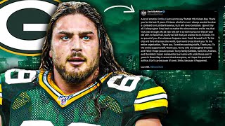 David Bakhtiari Announces Hes Done In Green Bay [upl. by Giark]