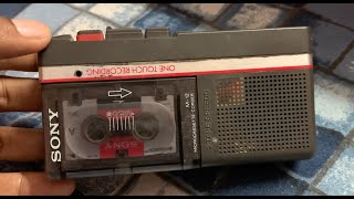 Sony MicroCassette Recorder [upl. by Necyla206]