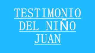 CULTO DE VALENCIA TESTIMONIO DEL NIÃO JUAN [upl. by Notkcorb692]