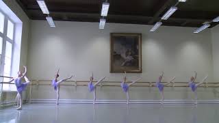 Vaganova Ballet Academy  Classical exam 4th class [upl. by Nedyaj8]