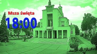 1001 g1800 Msza święta na żywo  NIEPOKALANÓW [upl. by Eisele]