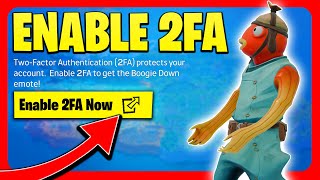 How To ENABLE 2FA On FORTNITE 2024 PS4 PS5 Xbox PC  Turn On Fortnite Two Factor Authentication [upl. by Jueta785]