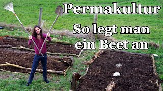 Permakultur  So legt man ein Gemüsebeet an Ganz einfach und ohne Kosten [upl. by Mikey409]