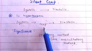 Silent Gap In Blood Pressure  Significance Of Palpatory Method in Measuring BP [upl. by Nwahsak]