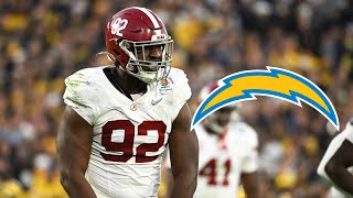 4th Round Pick DL Justin Eboigbe College Highlights  LA Chargers [upl. by Ecirtak]