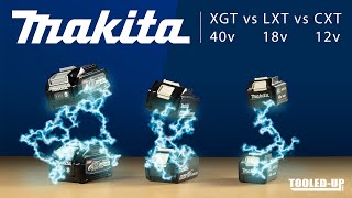 Makita CXT vs LXT vs XGT  Whats the difference [upl. by Atteniuq]