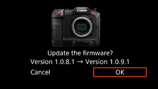 Canon C70  NEW Firmware Version 1091 UPDATE [upl. by Darill]