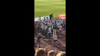 AGF players recieves their bronze medals after HECTIC last round against Brøndby IF 🥉🔥 agf [upl. by Nagem486]