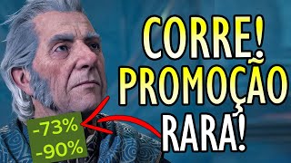 CORRE TUDO o que está de GRAÇA agora na STEAM e EPIC PROMOÇÃO da BANDAI ROCKSTAR e UBISOFT no PC [upl. by Junina93]