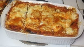 Como hacer una Lasagna vegetariana con hongos y berenjenas  vegetarian Lasagna [upl. by Enyedy]