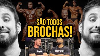 Os marombas mais brochas podcast inteligencialtda flowpodcast flower rafinhabastos thenoite [upl. by Hayikaz]