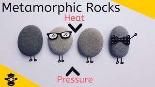 Metamorphic rock examples  Rocks formed from heat and pressure [upl. by Adnalram]