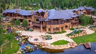 This 21000000 Luxury Colorado Ranch Offers the Very Finest in Natural Setting [upl. by Esma]