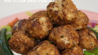 Arabic Lamb Meatballs Recipe  Middle Eastern  Sumac  Cumin  Kofta Keema [upl. by Nnylharas]