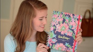 Lilly Pulitzer 20142015 Planner Review [upl. by Noremak]