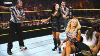 WWE NXT Rookie Diva Challenge Musical Chairs [upl. by Acirem824]