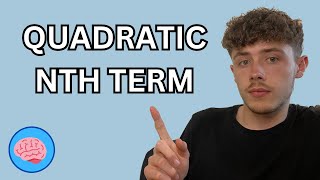 Quadratic nth Term  GCSE Maths [upl. by Eustache]