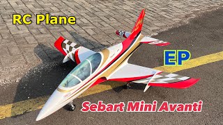 RC Plane Sebart Mini Avanti EDF RC Pesawat [upl. by Eupheemia40]