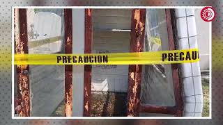 Protección Civil coloca cintas de precaución en tumbas dañadas del Panteón Municipal de Puebla [upl. by Htenywg693]