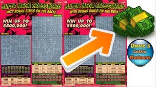 LARGEST SCRATCH OFF TICKETS EVER PLAYED ON DAVES LOTTO MADNESS 😆💰 [upl. by Pearce643]