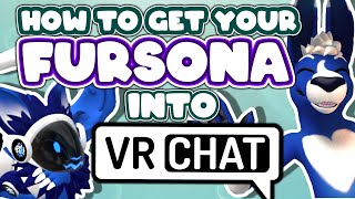 How to get YOUR FURSONA into VRCHAT  Retexturing Tutorial The Bottle Ep93 [upl. by Noicnecsa]