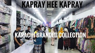 Kapray hee Kapray  Karachi Branded Collection  passionbyrehanghori16 [upl. by Esinahs]