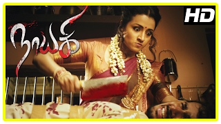 Nayaki Tamil Movie Scenes  Title Credits  News report on haunted village  Trisha intro [upl. by Rosati390]