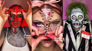 SPOOKY HALLOWEEN REMOVAL MAKEUP IDEAS  SFX MAKEUP REMOVAL [upl. by Nnylyahs]